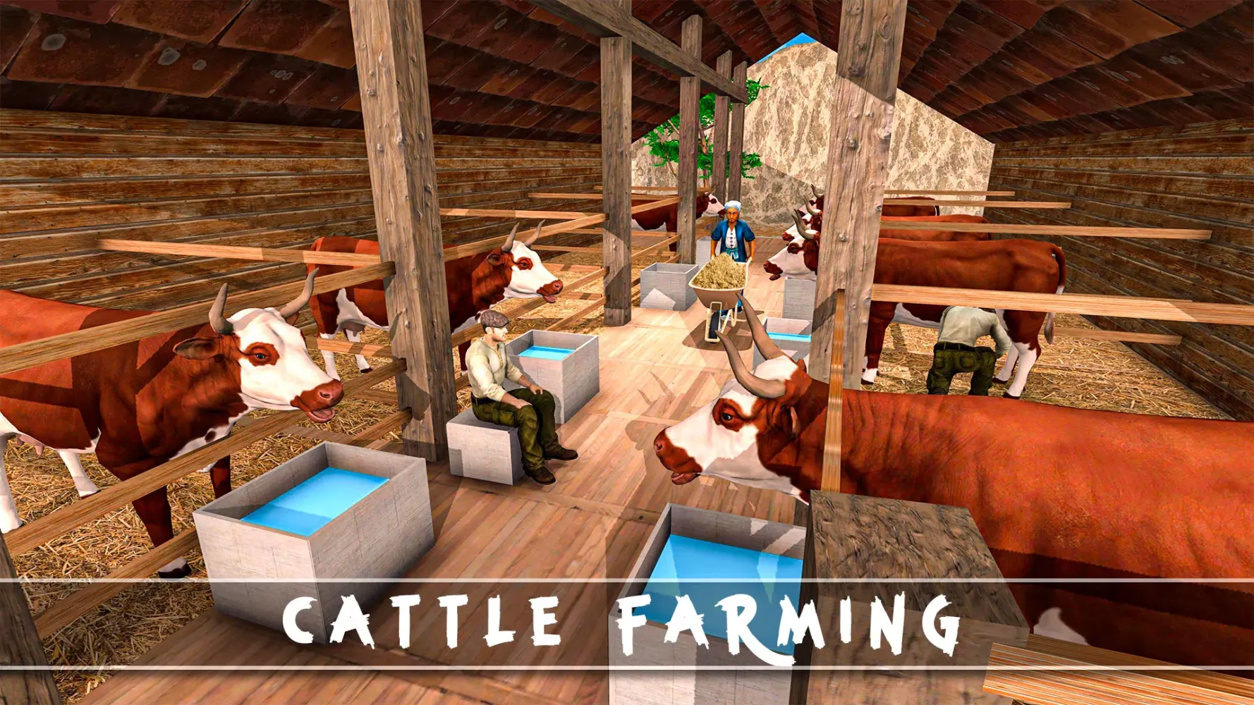 Cattle Farm House Construction Screenshots