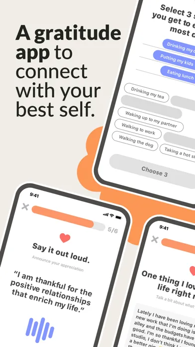 Gratitude Journal - Mahalo Screenshots