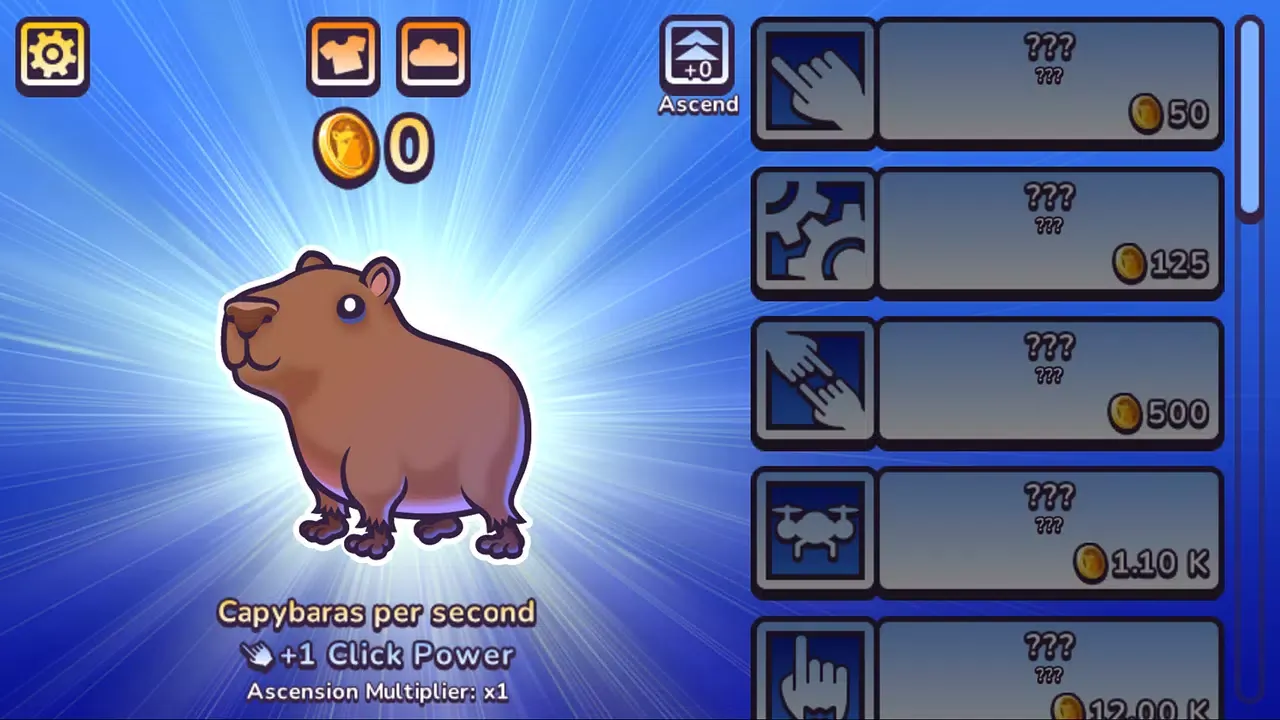 Capybara Clicker Pro Screenshots