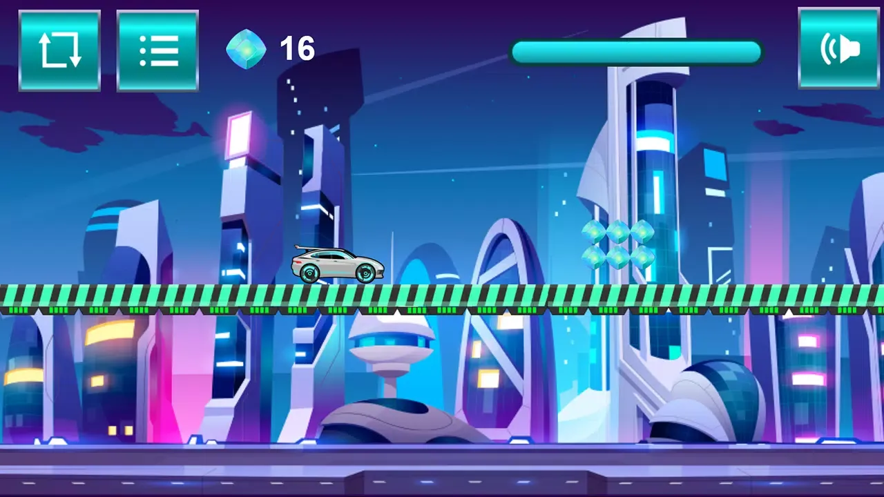 Screenshot di Galactic Driver