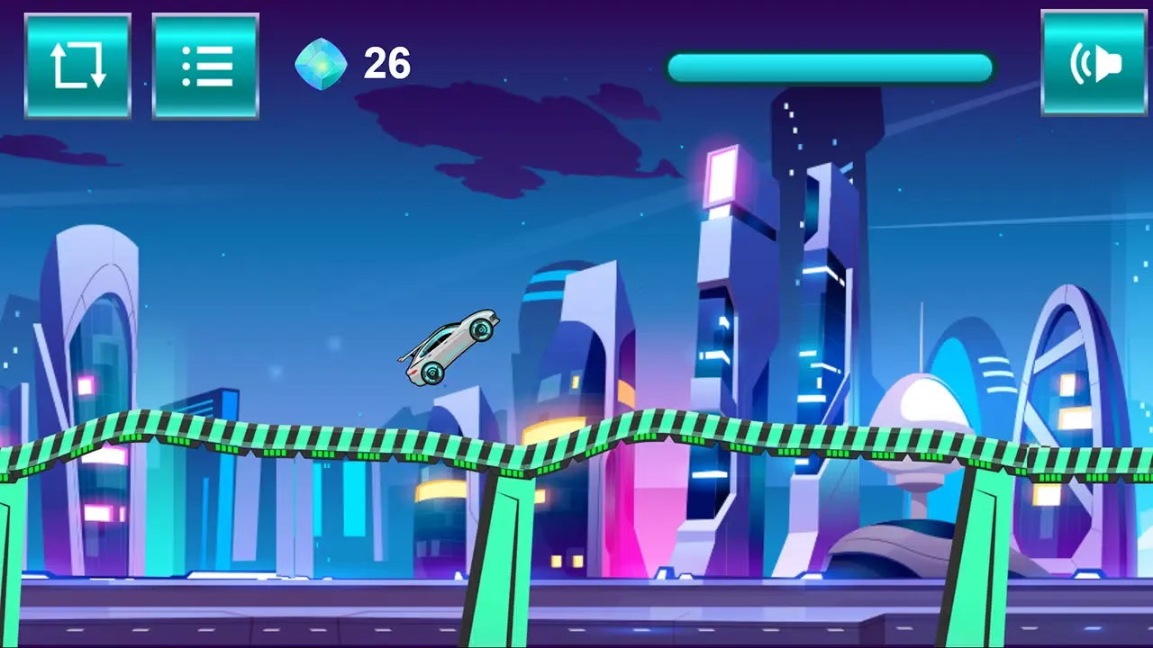 Screenshot di Galactic Driver