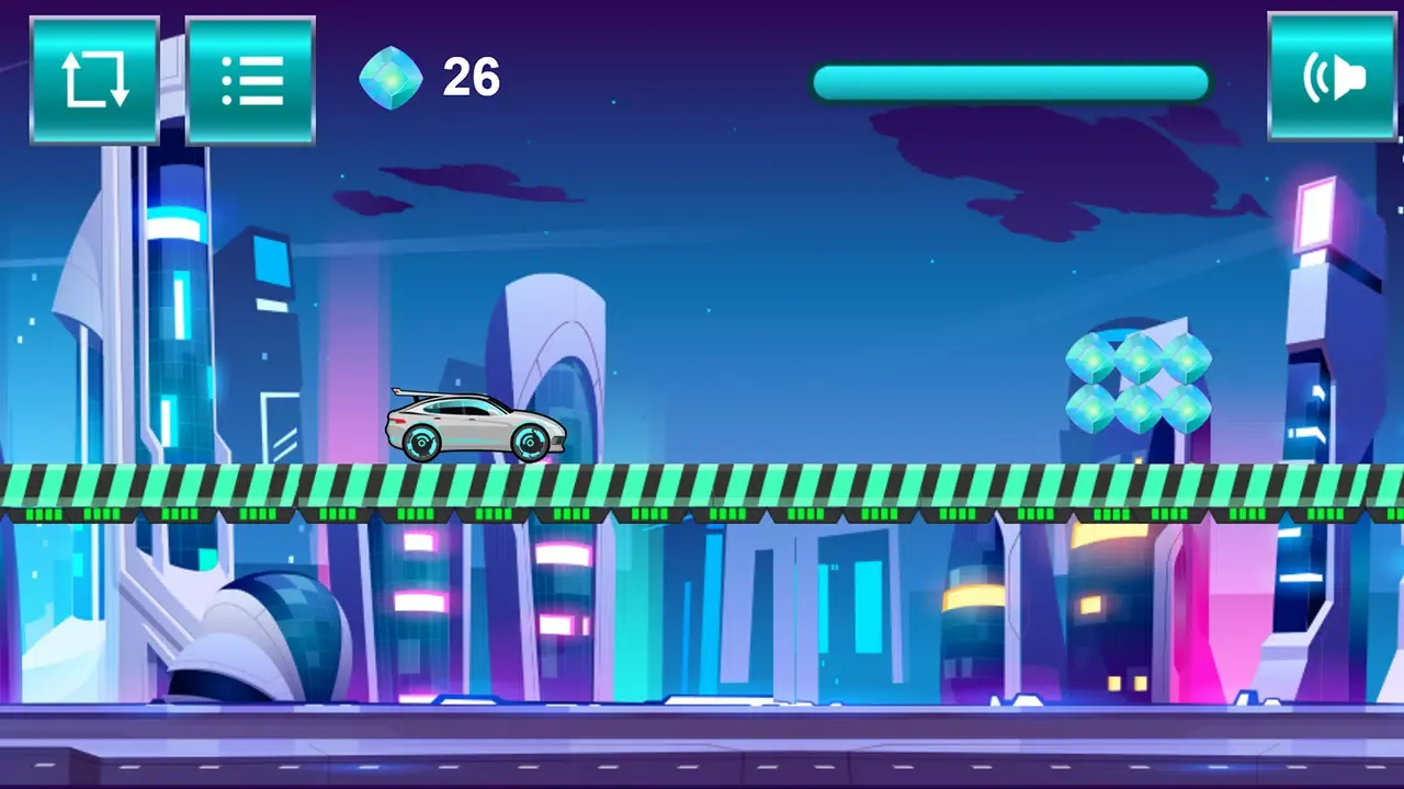 Screenshot di Galactic Driver