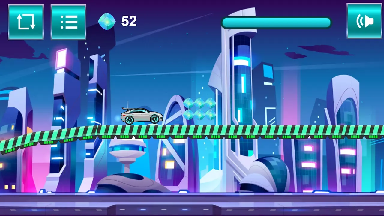Screenshot di Galactic Driver