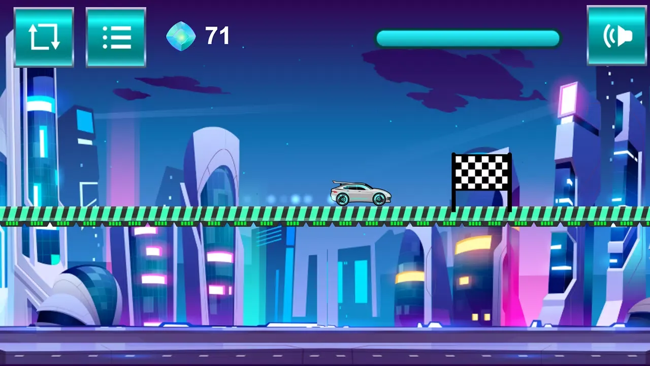 Screenshot di Galactic Driver