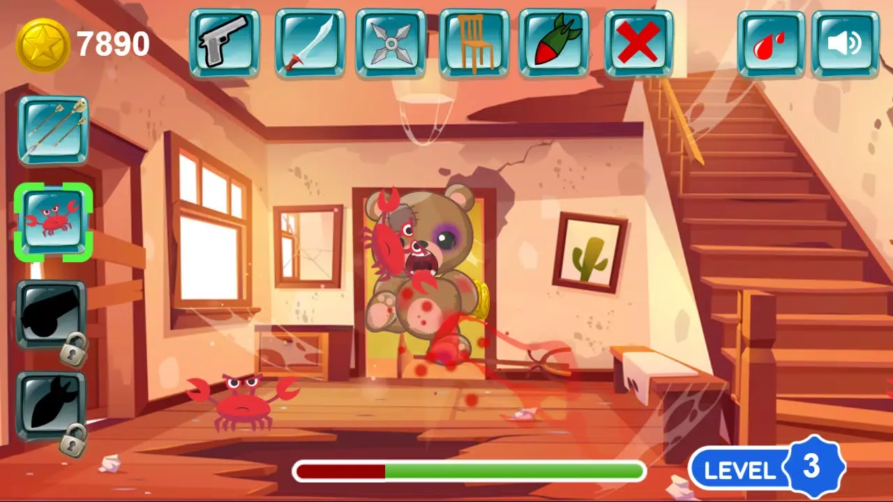 Screenshot di Kick The Teddy Bear