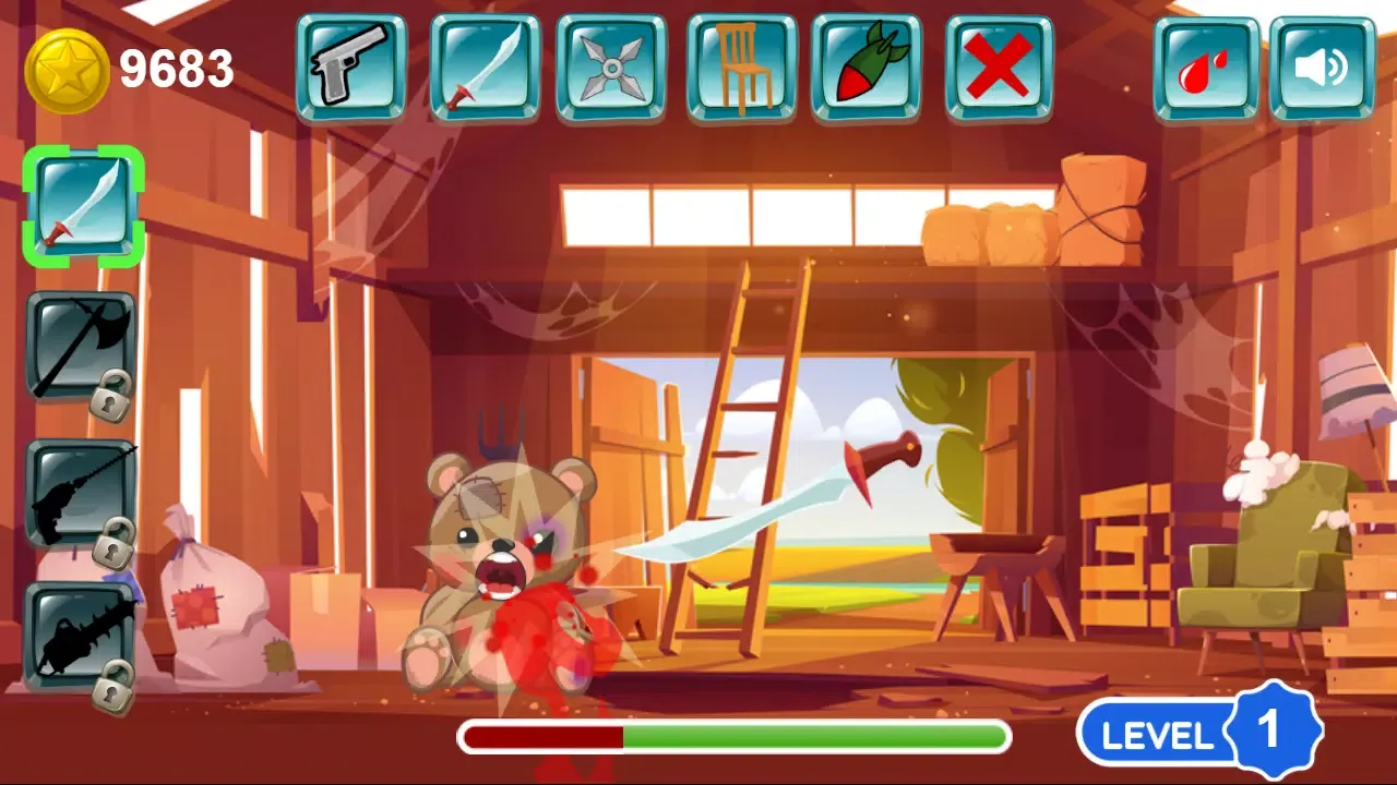 Screenshot di Kick The Teddy Bear