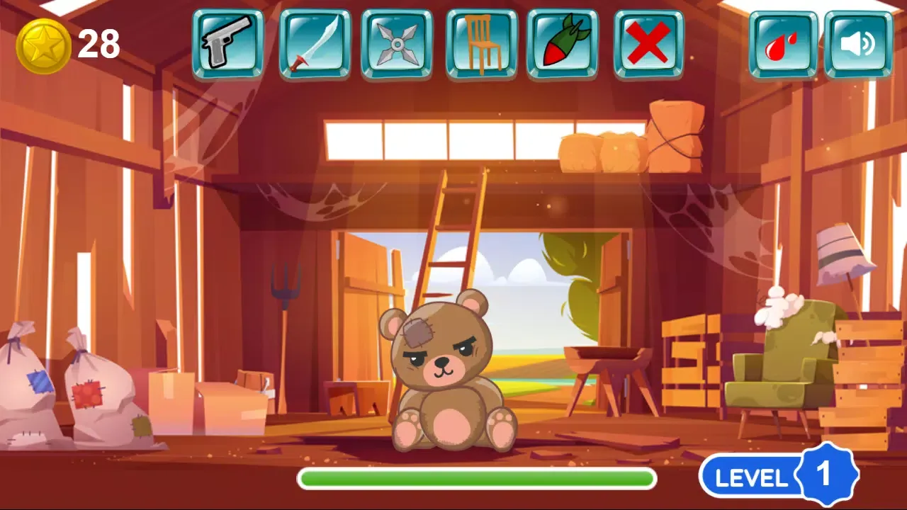 Screenshot di Kick The Teddy Bear