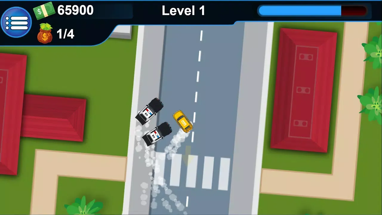 Tangkapan layar Police Chase Drifter