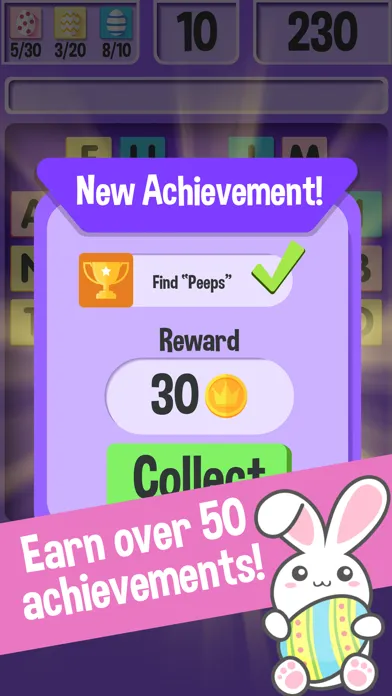 Alpha Bunny - Easter Egg Word Hunt স্ক্রিনশট