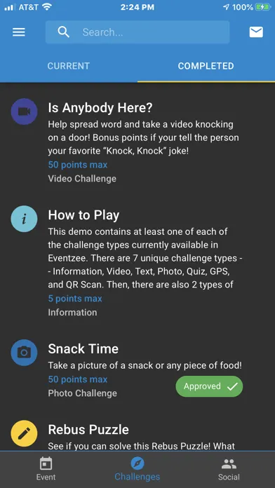 Eventzee - Virtual Events Screenshots