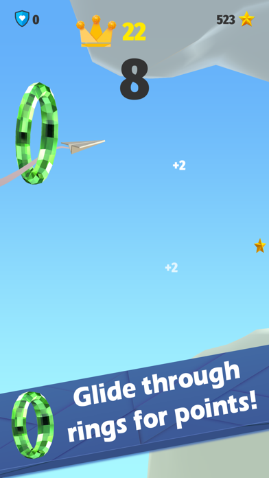 Clouds - Free Flying Paper Airplane Game应用截图