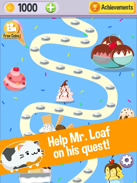Screenshot di Word Quest: A Free Word Finder Game for Cat Lovers iPad 
