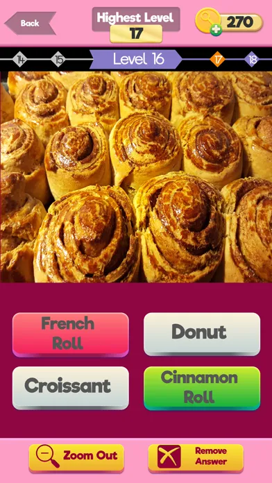 Zoom Trivia - Food Edition应用截图