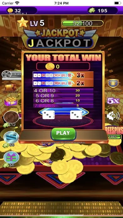 Coin Dozer: Pusher Jackpot スクリーンショット