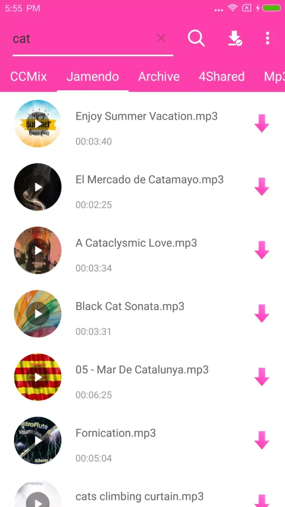تصاویر MP3 Downloader & Free Music