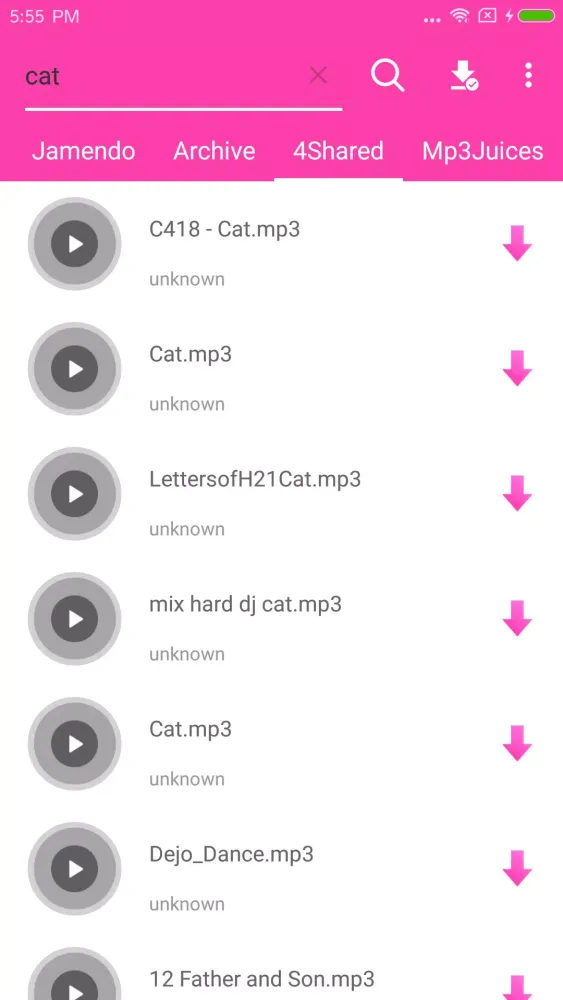 تصاویر MP3 Downloader & Free Music