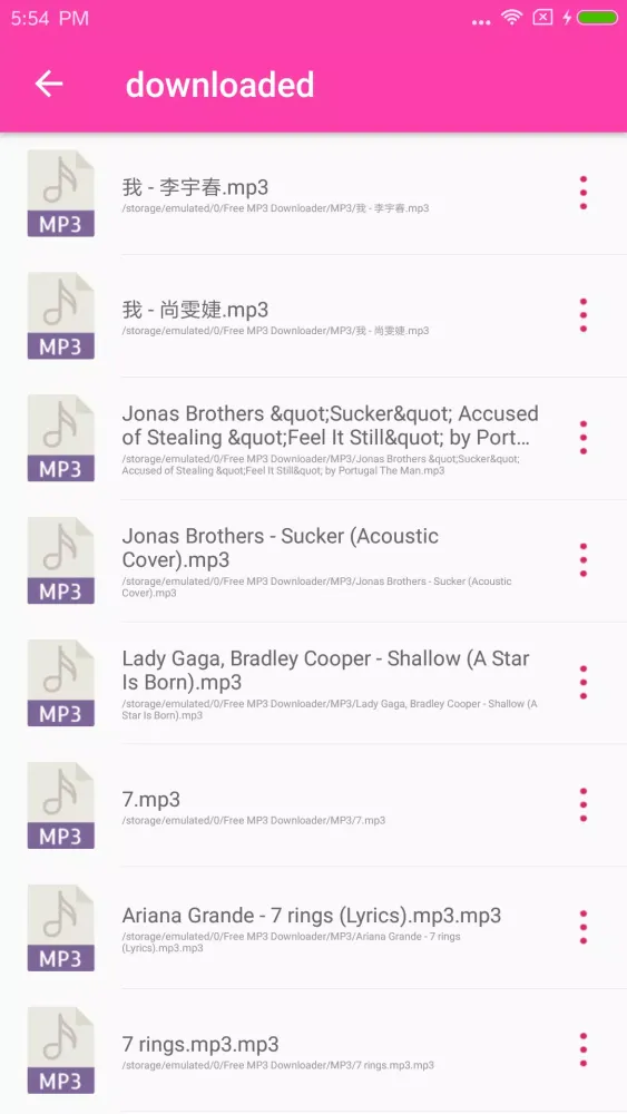 تصاویر MP3 Downloader & Free Music