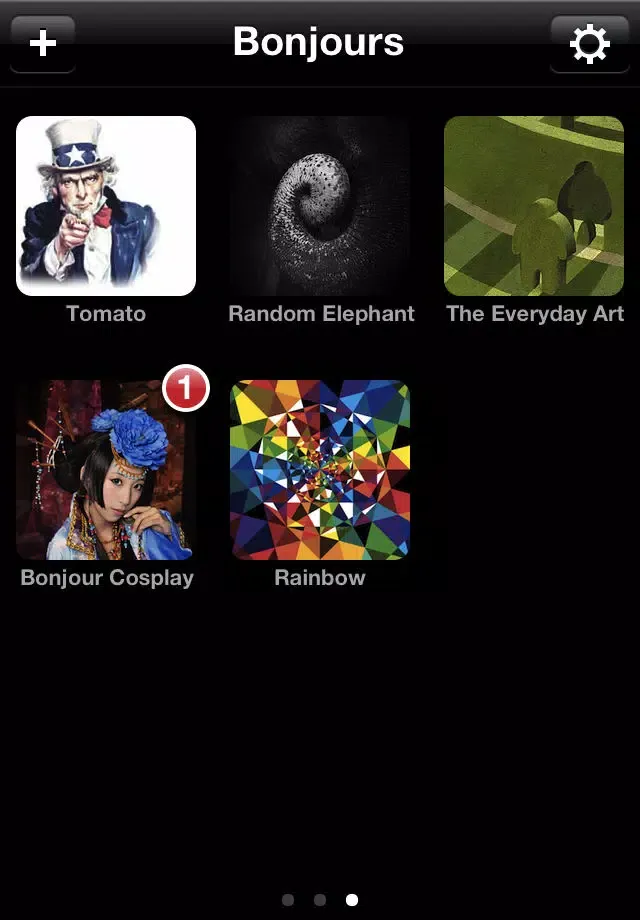 Bonjours - Photoblog reader Screenshots