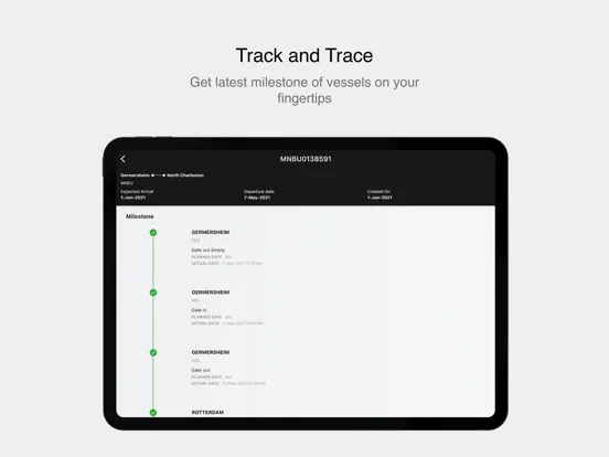 freightify iPad 應用截圖