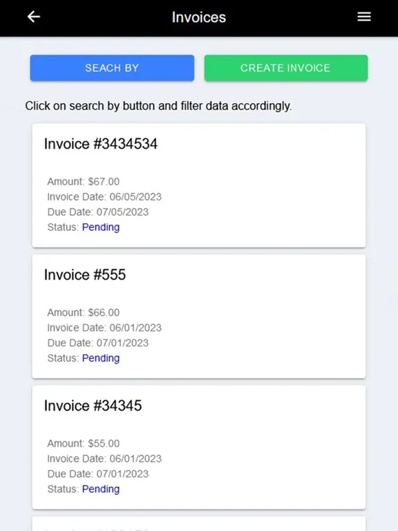 Capturas de pantalla de Freight Factoring iPad 
