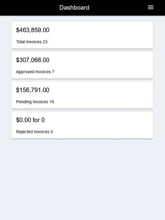 Capturas de pantalla de Freight Factoring iPad 