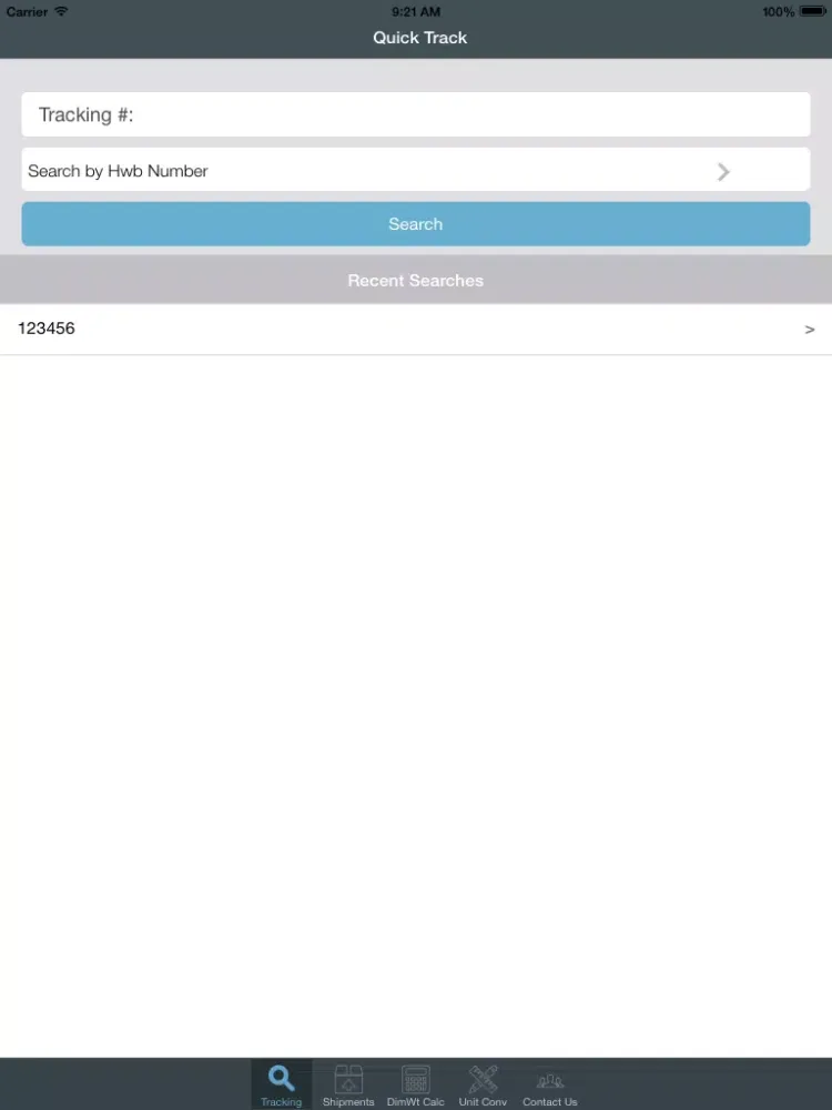 XPO Global Logistics iPad  سکرین شاٹس