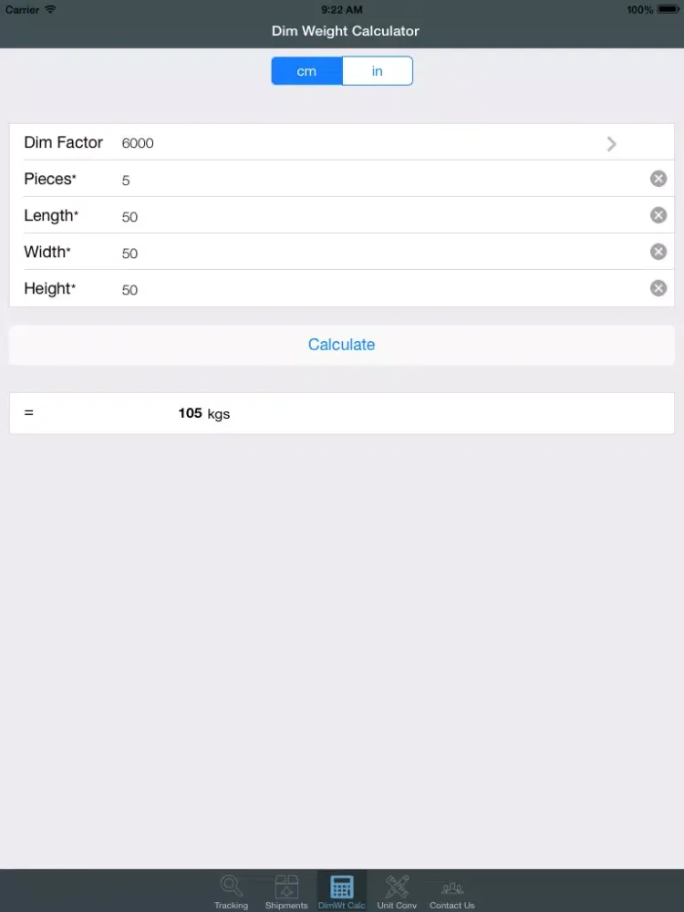 XPO Global Logistics iPad  سکرین شاٹس