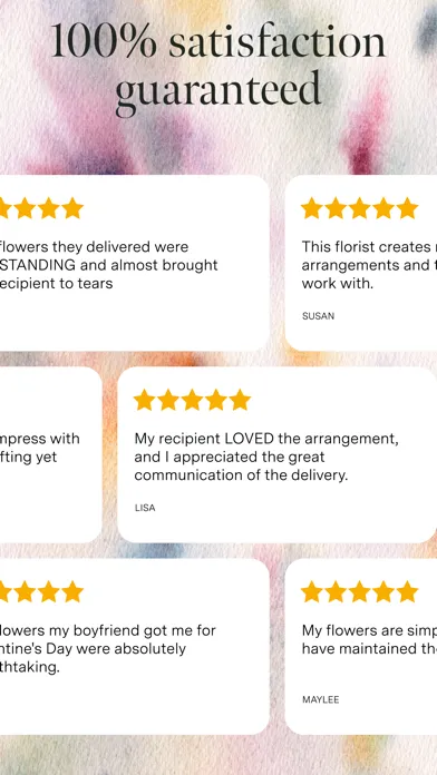 Ảnh chụp màn hình của French Florist Flower Delivery