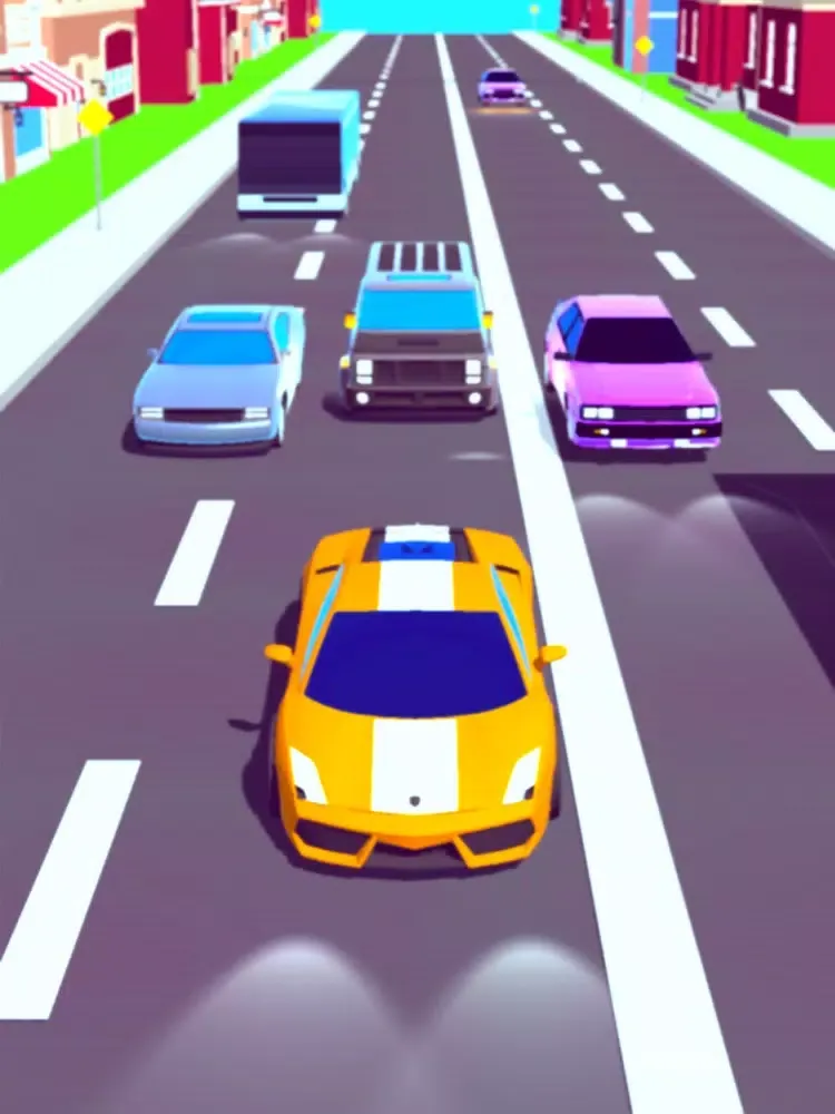 Captures d'écran de Traffic Hyper Racer 3D iPad 