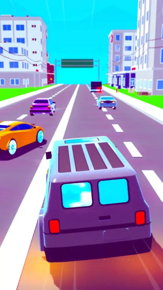 Captures d'écran de Traffic Hyper Racer 3D
