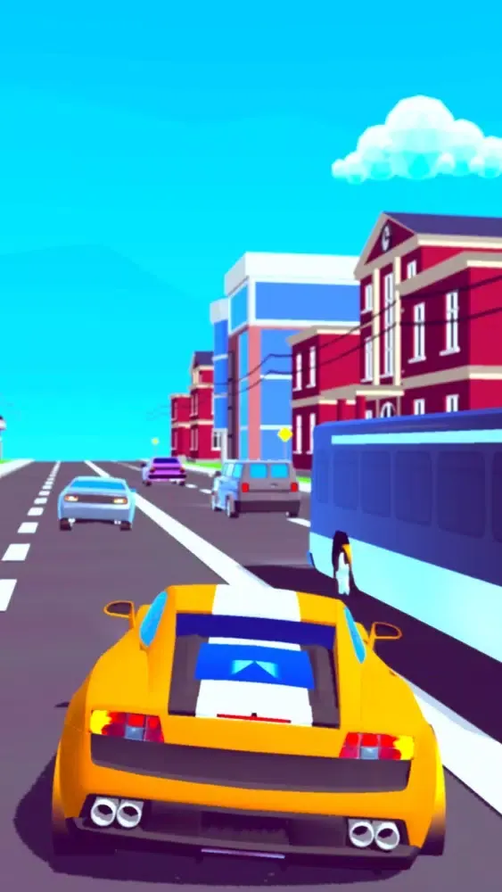 Captures d'écran de Traffic Hyper Racer 3D