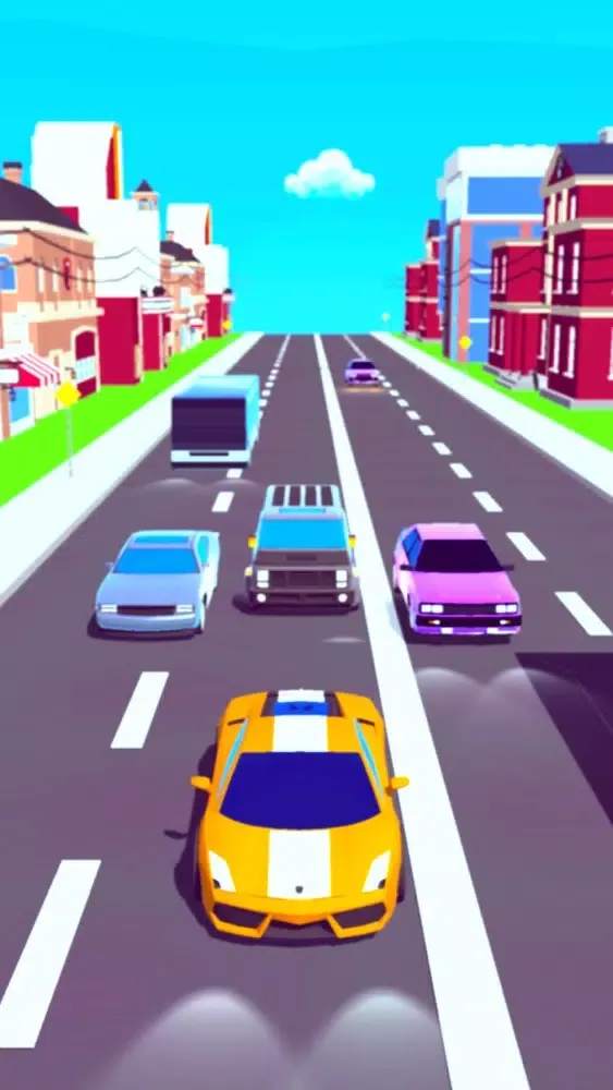Captures d'écran de Traffic Hyper Racer 3D
