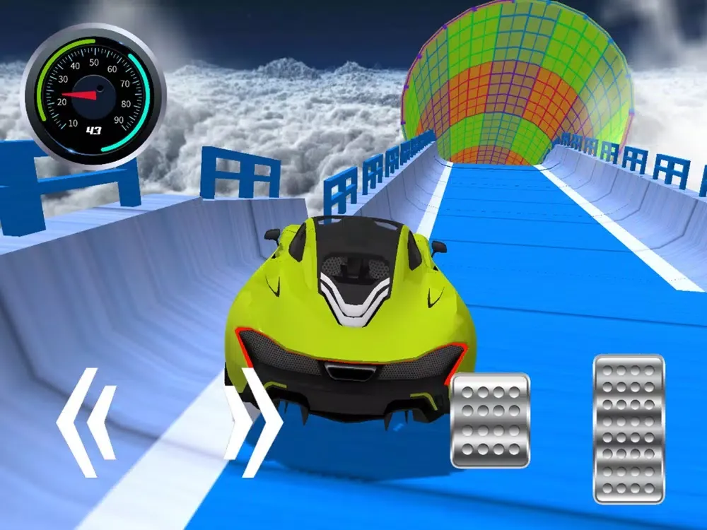 Capturas de tela do Sky Driving Car Simulator iPad 