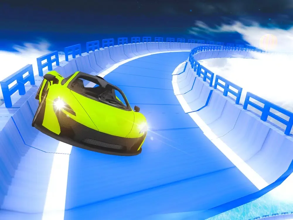 Capturas de tela do Sky Driving Car Simulator iPad 