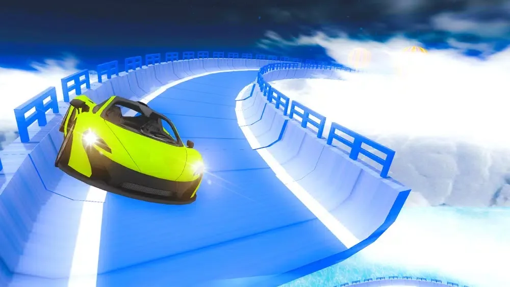 Capturas de tela do Sky Driving Car Simulator