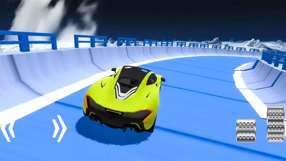 Capturas de tela do Sky Driving Car Simulator