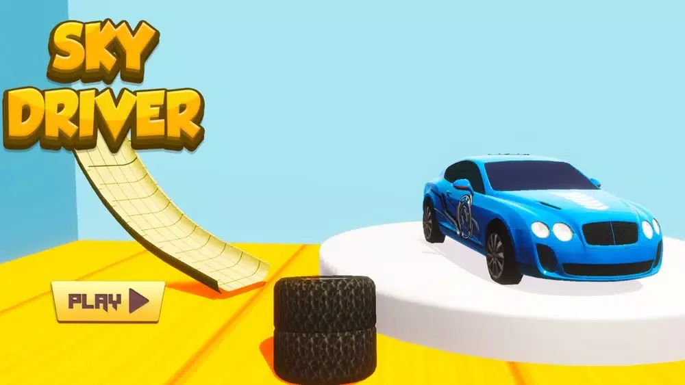 Capturas de tela do Sky Driving Car Simulator