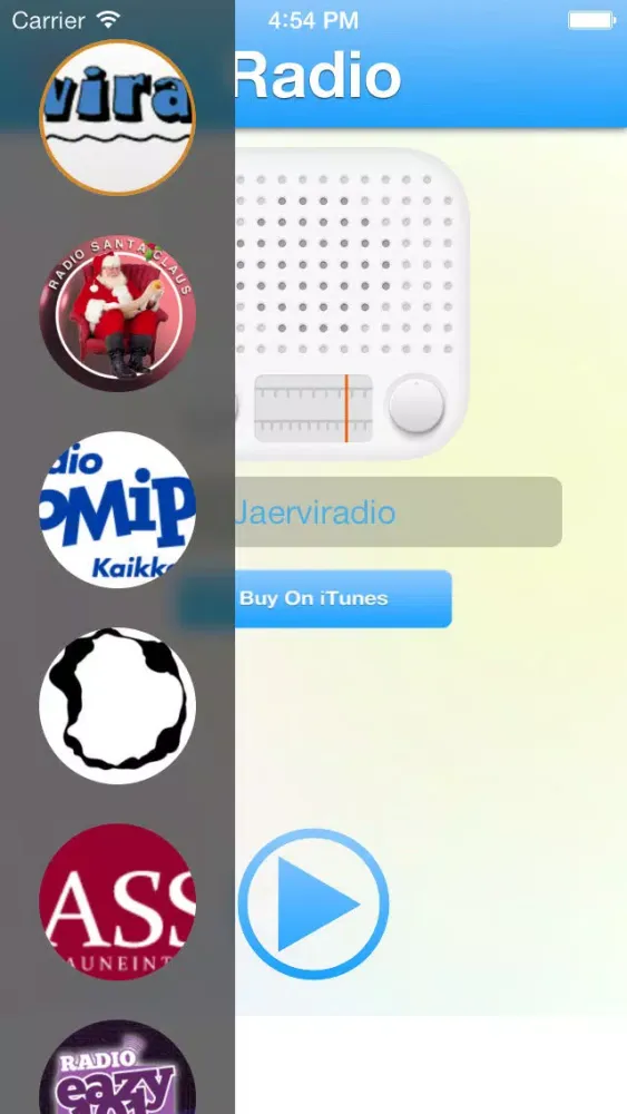 Capturas de pantalla de Radio, uutiset ja Musiikki Suomi 24h/24h (Radio Finland)