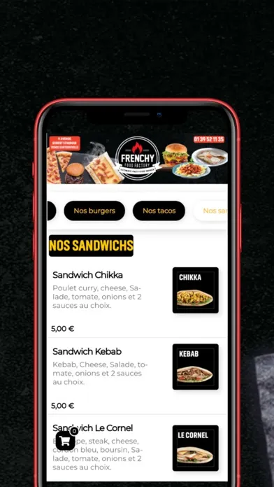 Frenchy Food Factory স্ক্রিনশট