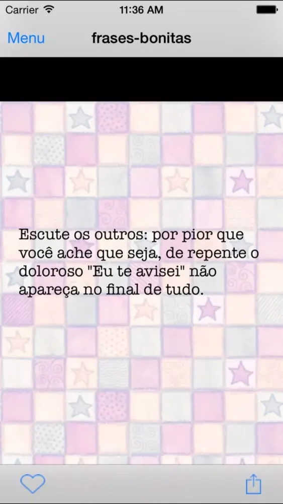 Ảnh chụp màn hình của Frases Bonitas