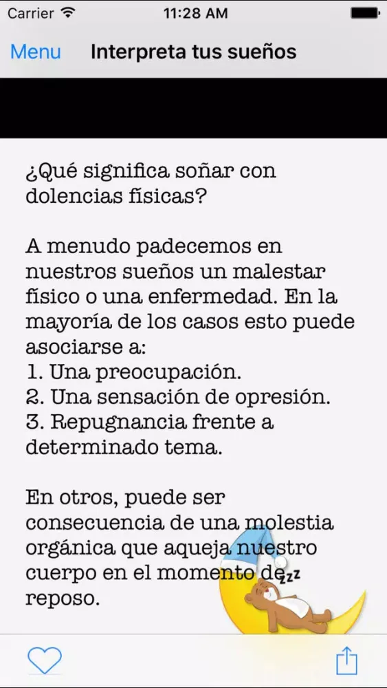 Interpreta tus sueños স্ক্রিনশট