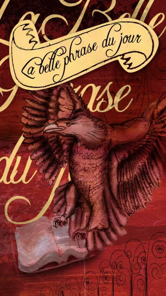 Ảnh chụp màn hình của La belle phrase du jour