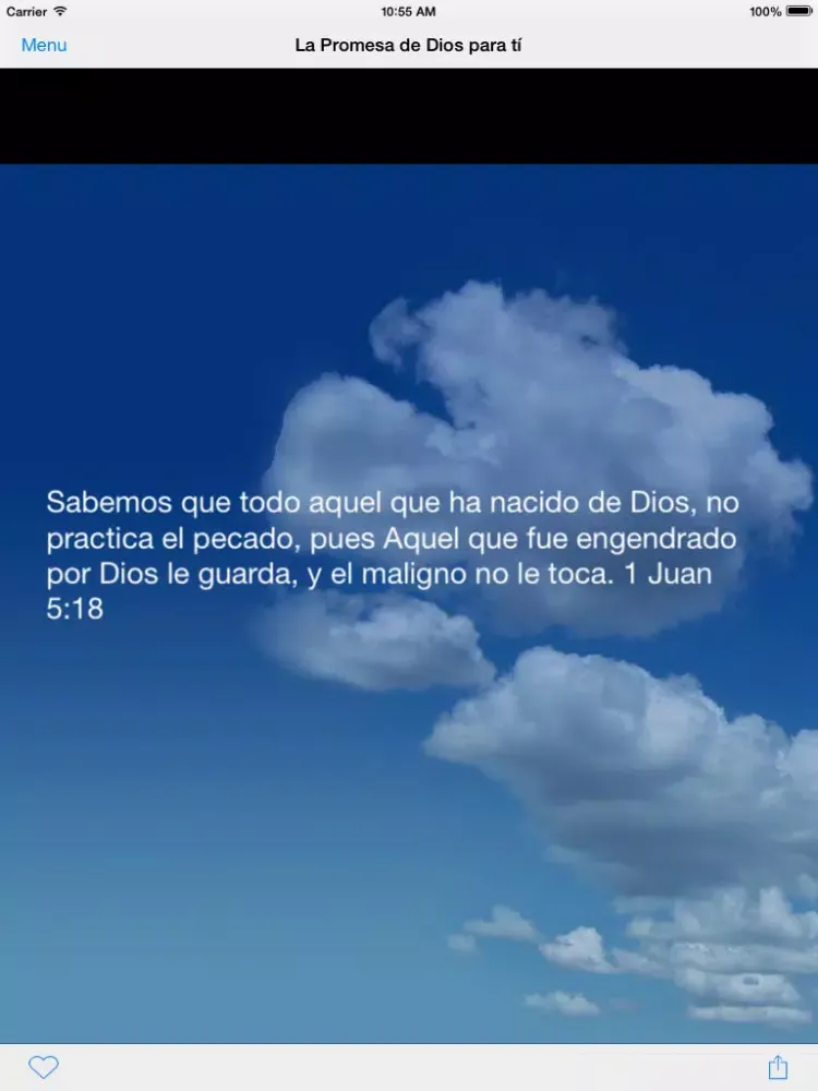 Captures d'écran de La Promesa de Dios para ti iPad 