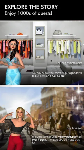 ภาพหน้าจอของ Fashion Empire - Dressup Sim