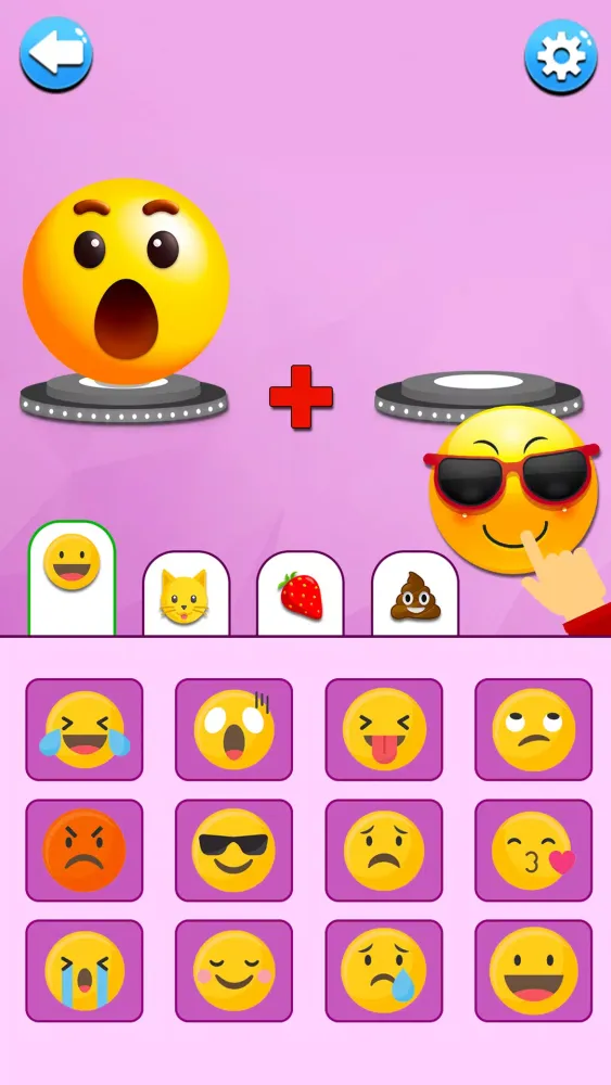 Скриншоты Emoji Maker: DIY&Mashup Moji