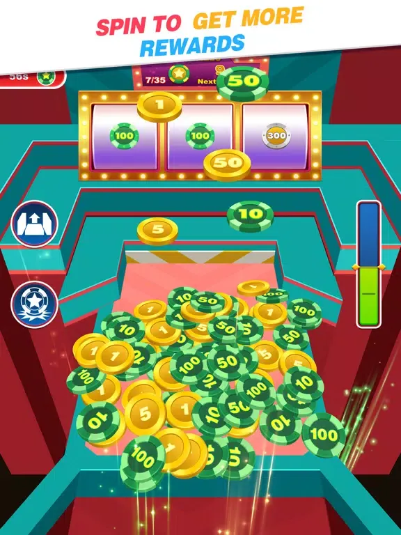 Capturas de tela do Pusher Frenzy: Coin Rush iPad 