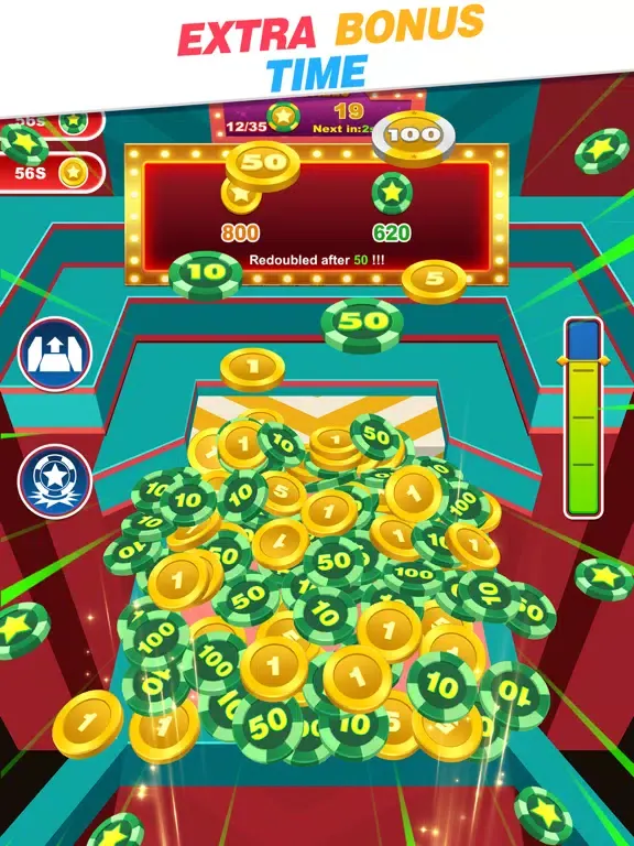Capturas de tela do Pusher Frenzy: Coin Rush iPad 