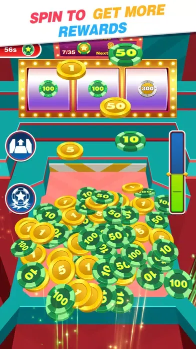 Capturas de tela do Pusher Frenzy: Coin Rush