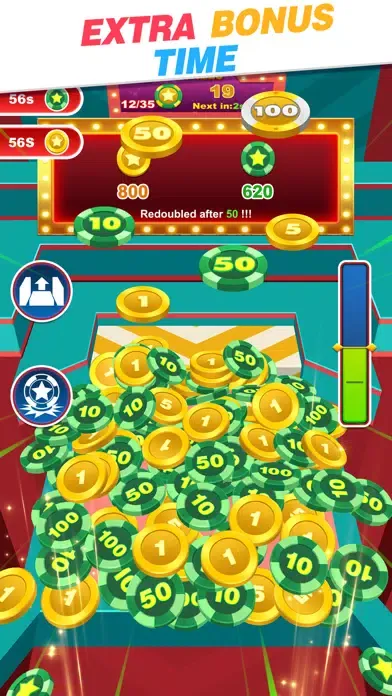 Capturas de tela do Pusher Frenzy: Coin Rush