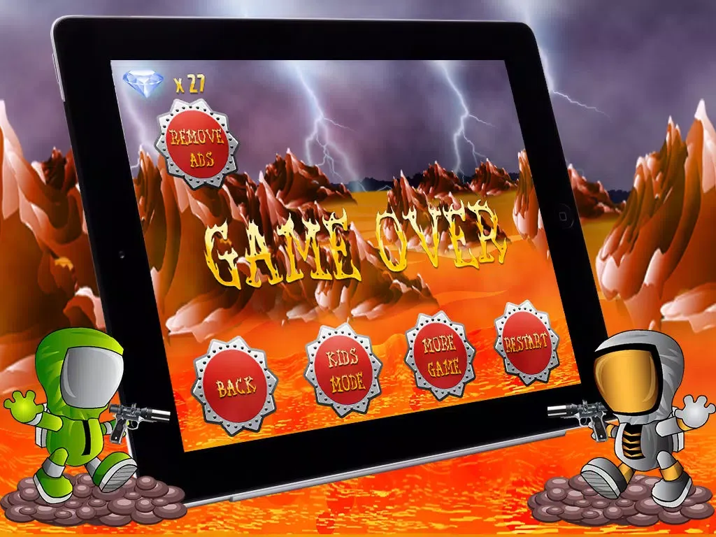 Volcano Escape Run iPad  Screenshots